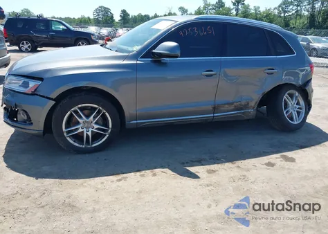 2016 Audi Q5 2.0T Premium из США, поврежденный, VIN WA1L2AFP9GA009523